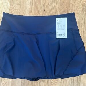Athleta Ace Tennis Skort- Blue- Large